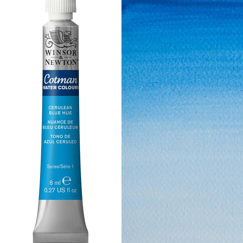 Cotman Watercolour Cerulean Blue Hue 8ml