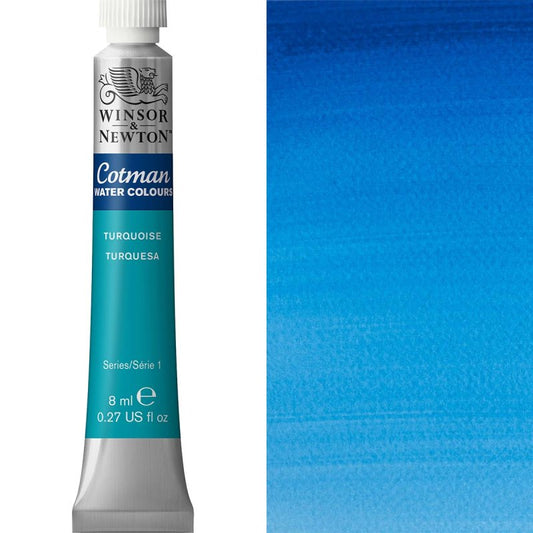 Cotman Watercolour Turquoise 8ml