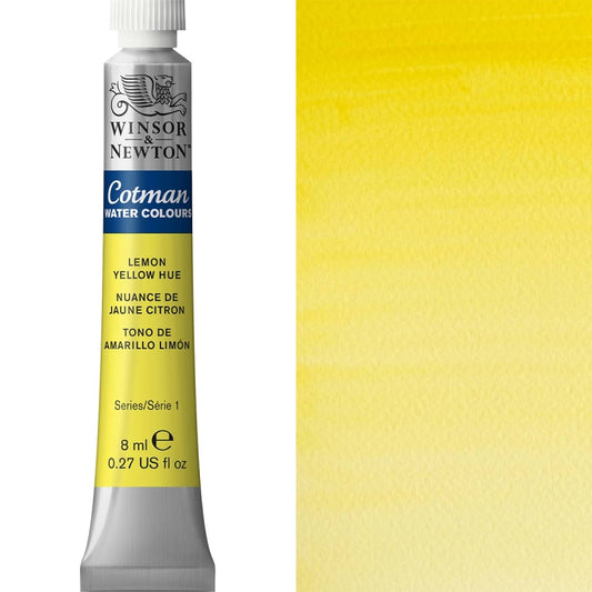 Cotman Watercolour Lemon Yellow 8ml