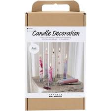 Mini Craft Kit Candle Decorating