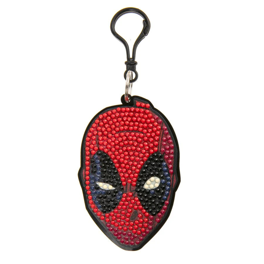 Deadpool Crystal Art Bag Charm