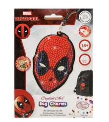 Deadpool Crystal Art Bag Charm