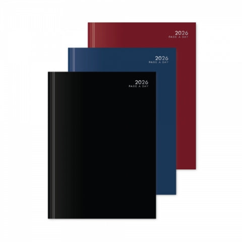 2026 A4 Diary Page A Day (Sat/Sun)