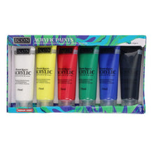 Icon Acrylic Paints Brights 6x75ml