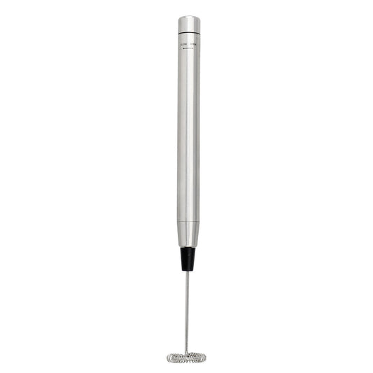 La Cafetière Battery Powered Milk Frother, Stainless Steel