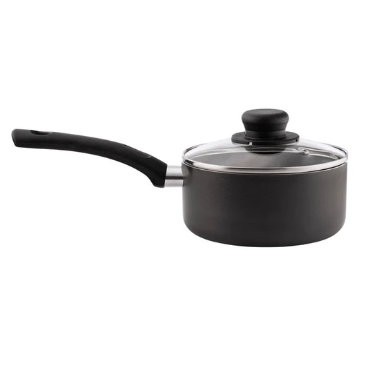 18cm Non Stick Sauce Pan & Lid Sapphire Range