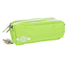 Premto Pastel 3 Pocket Pencil Case Caterpillar Green