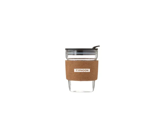 Botanics 12oz Glass Coffee Mug Travel Mug