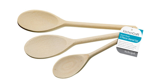 3pc Wooden Spoon Set