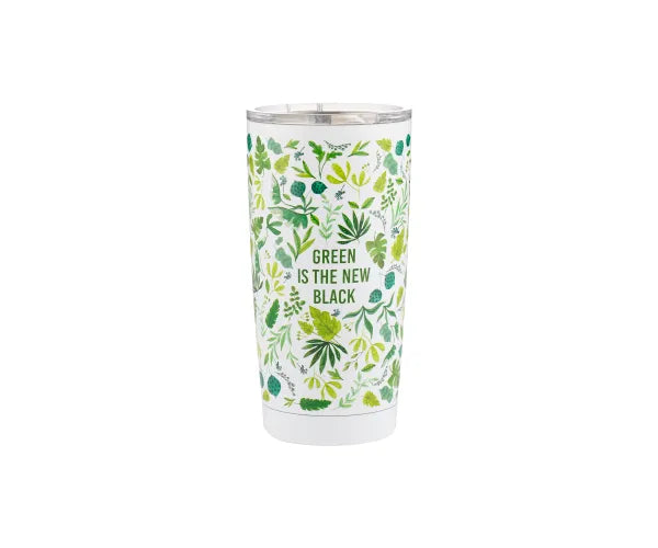 600ml PURE GREEN TUMBLER TRAVE
