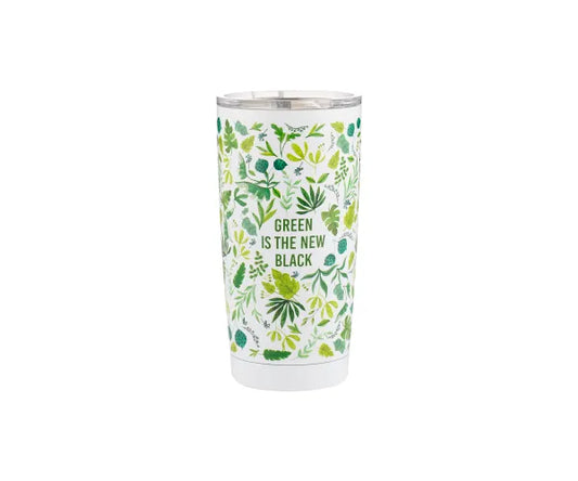 600ml PURE GREEN TUMBLER TRAVE