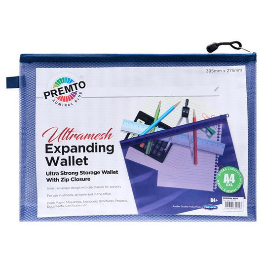 Premtone B4+ Ultramesh Expanding Wallet Admiral Blue