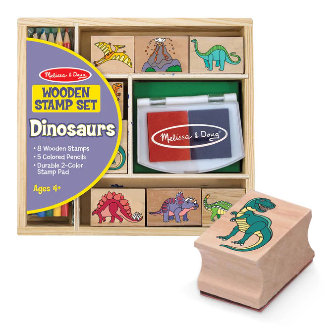 Melissa & Doug Dinosaur Stamp Set