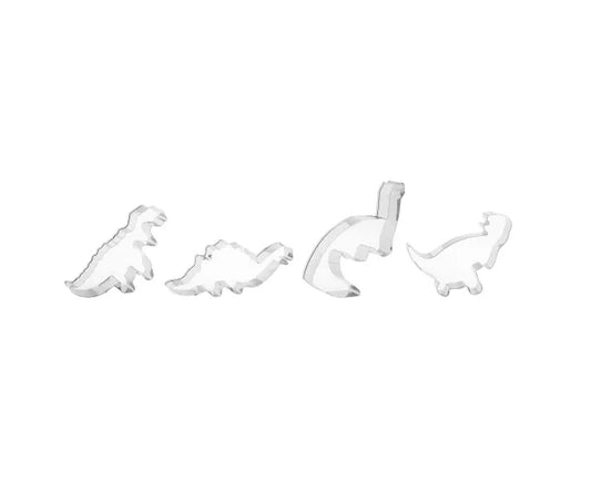 Set Of 4 Dinosaur Cookie Cutters