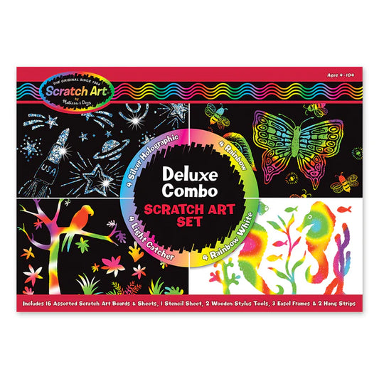 Melissa & Doug Deluxe Scratch Art Set