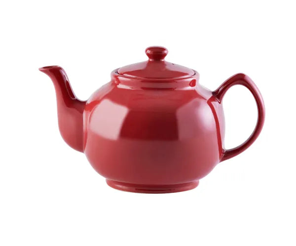 10 Cup Tea Pot Red