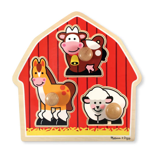 Melissa & Doug Barn Yard Animals Jigsaw