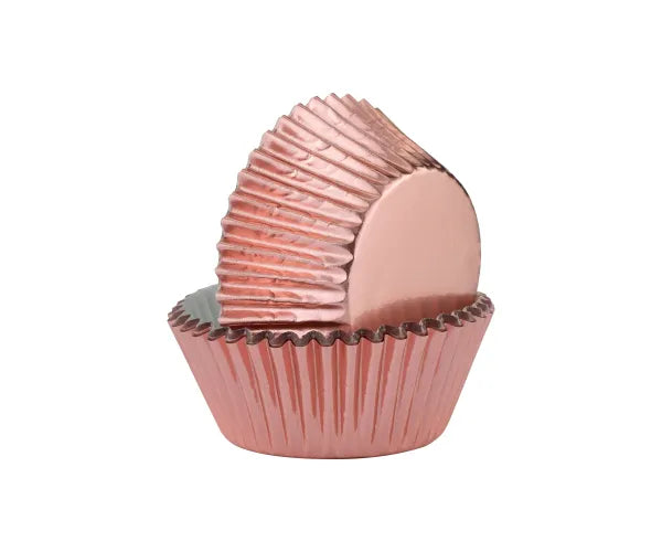 BAKING CASES ROSE GOLD 32pk