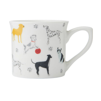 Mug Dog Fluted Miska