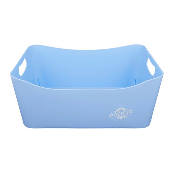 Premto Pastel Large Storage Basket Cornflower Blue