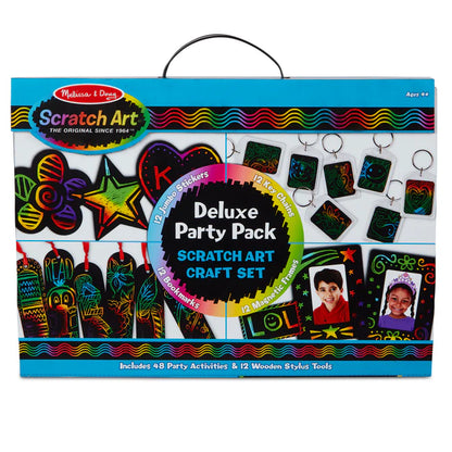 Melissa & Doug Scratch Art Deluxe Party Pack