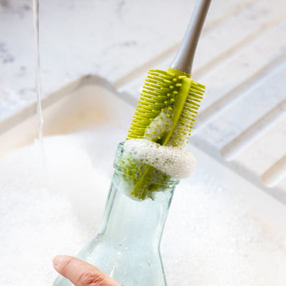 Kc Silicone Bottle Brush Grey/Green