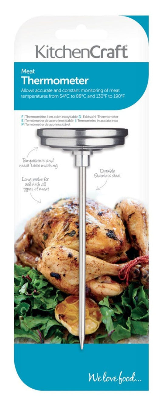 KitchenCraft Stainless Steel Meat Thermometer