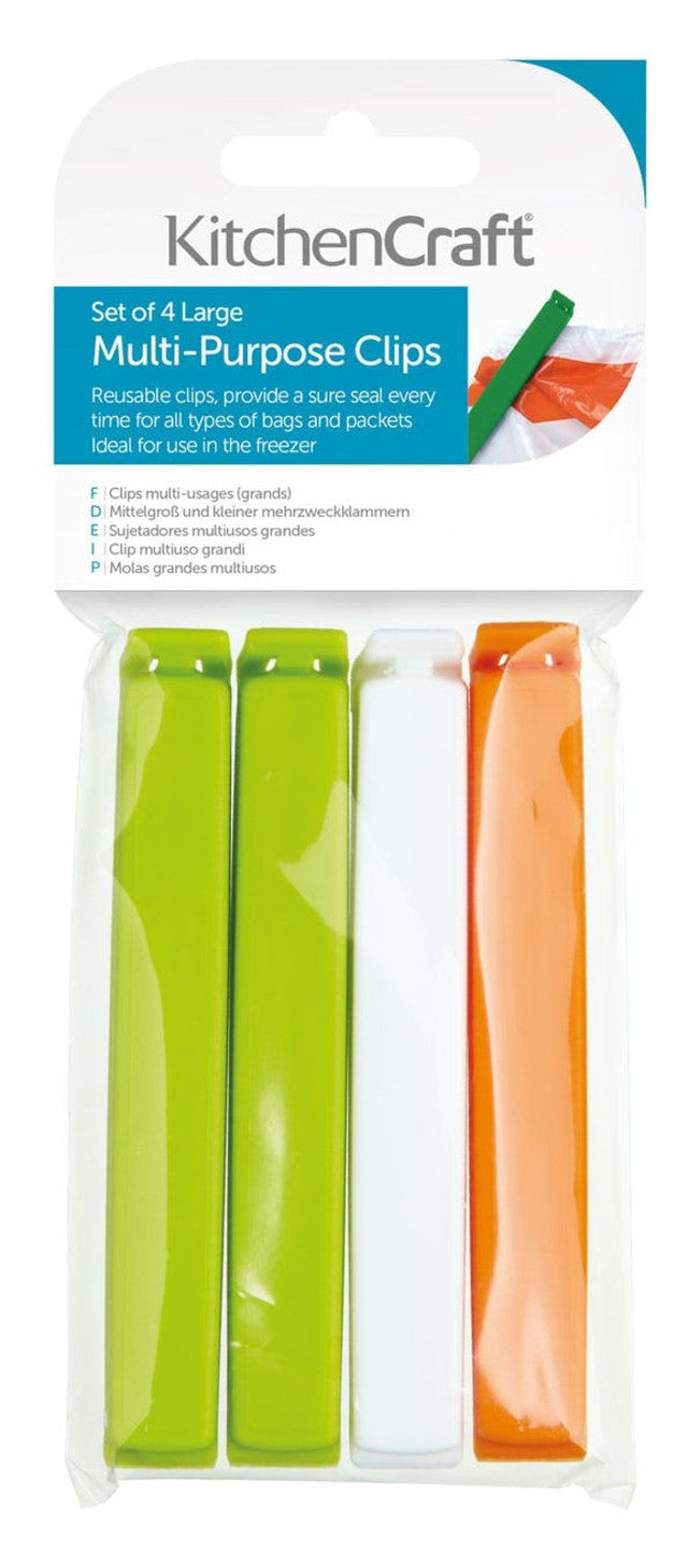 Bag Clips Large 4Pk