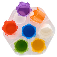 6+1 Paint Pots Palette Set
