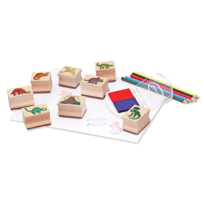 Melissa & Doug Dinosaur Stamp Set