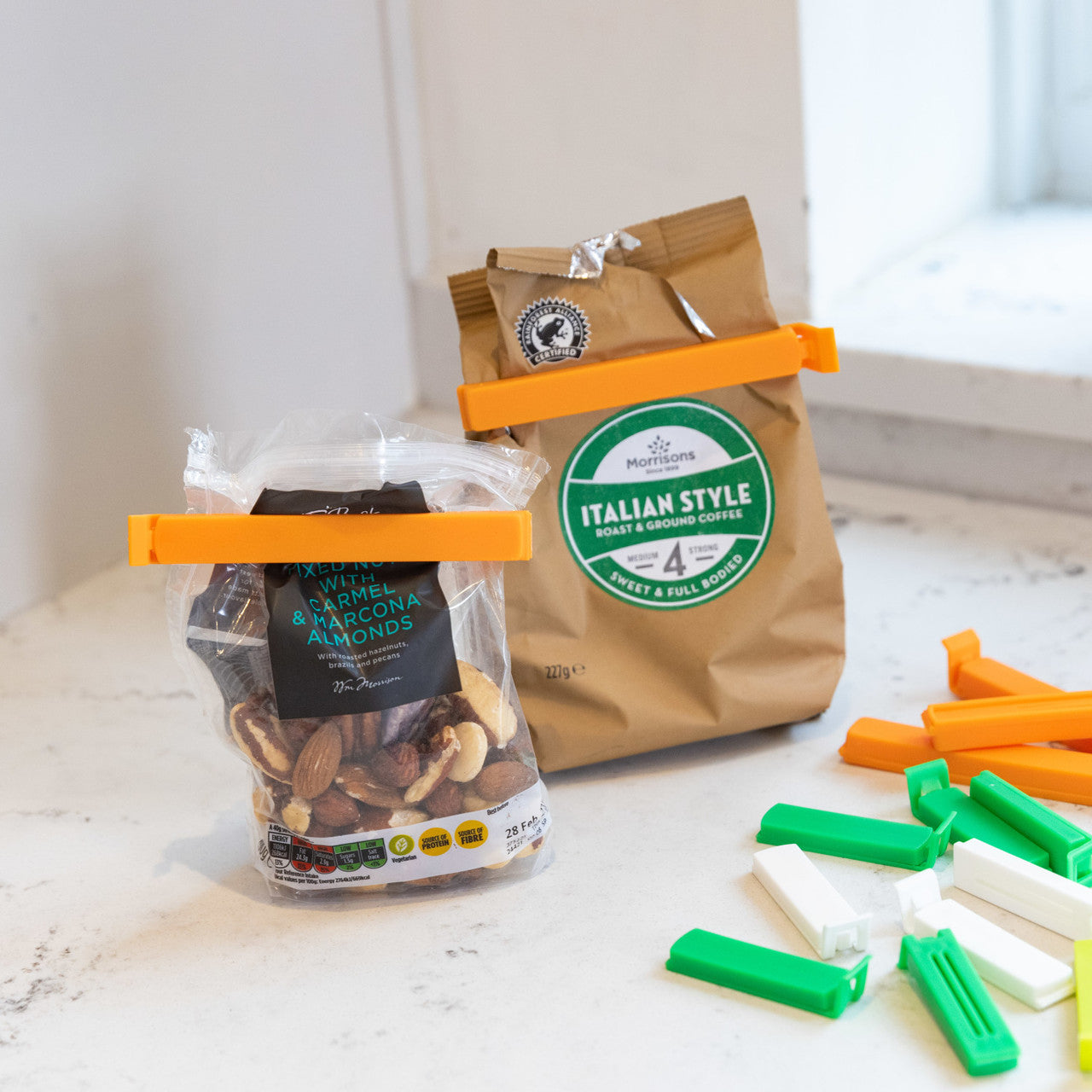 Bag Clips Assorted 20Pk