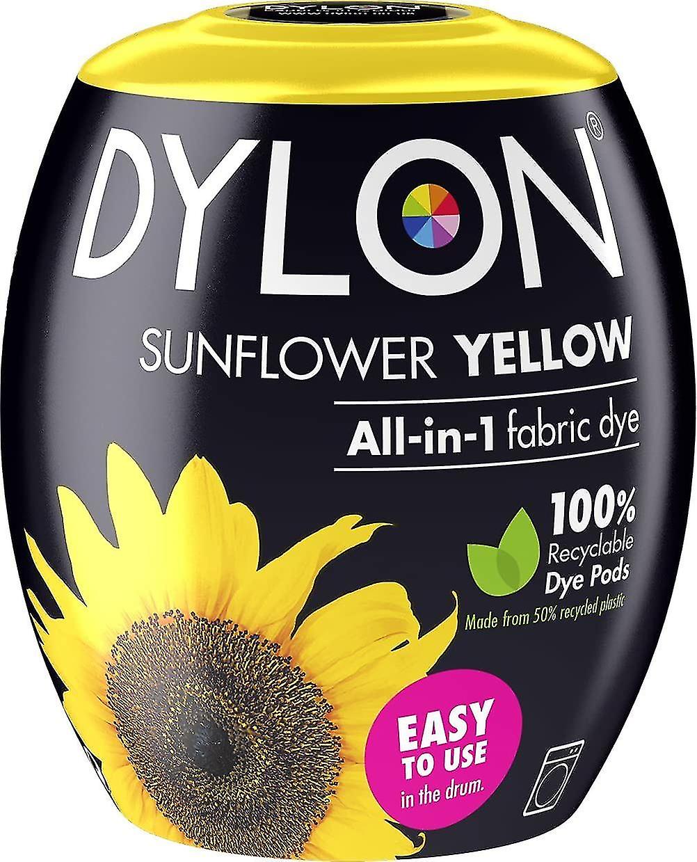 Dylon Dye Pod Sunflower Yellow