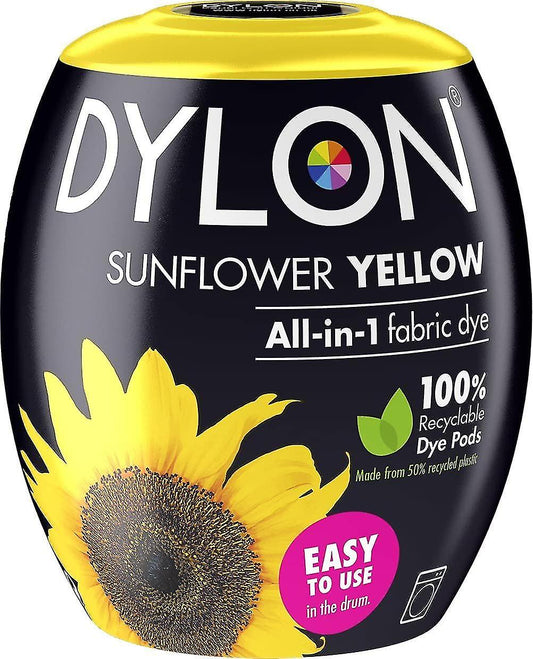 Dylon Dye Pod Sunflower Yellow