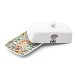Tipperley Hill Butter Dish Pup