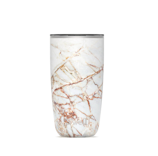530Ml Swell Calacatta Gold Tumbler Travel Mug