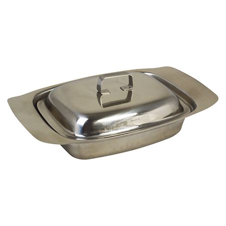 Butter Dish S/S With Lid