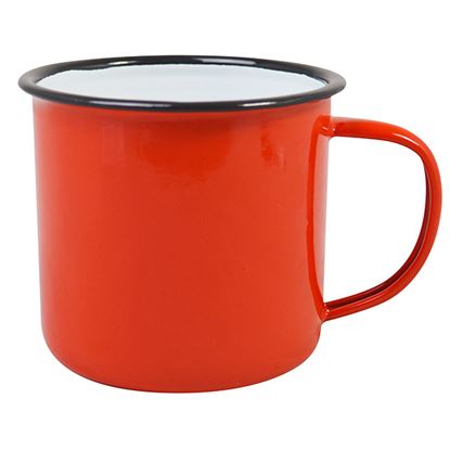 Enamel Mug Red 9cm