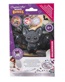 Bat Crystal Art Wildlife Buddies