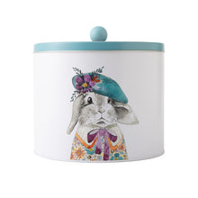 Tipperley Hill Rabbit Biscuit Tin