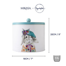 Tipperley Hill Rabbit Biscuit Tin