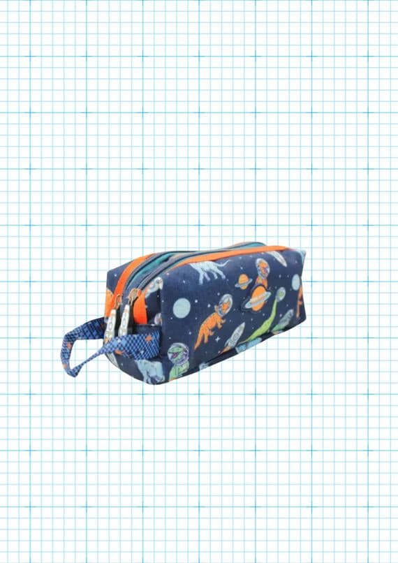 Pencil Case Dinosaurs In Space