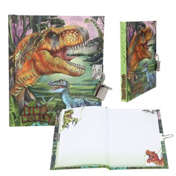 Dino World Diary With Lock