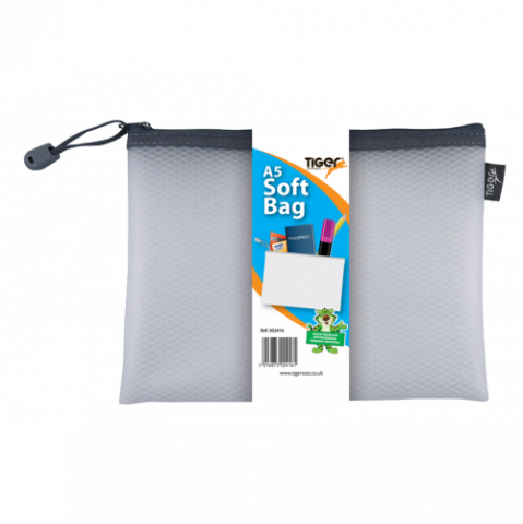 Tiger A5 Soft Tuff Bag, Reinforced, Soft Touch