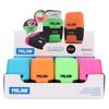 Milan Eraser & Double Sharpener Bright Colours