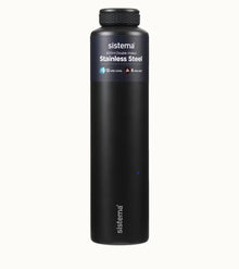 600ml Chic Bottle Black Stainless Steel