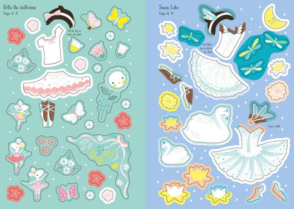 Sticker Dolly Dressing Ballerina