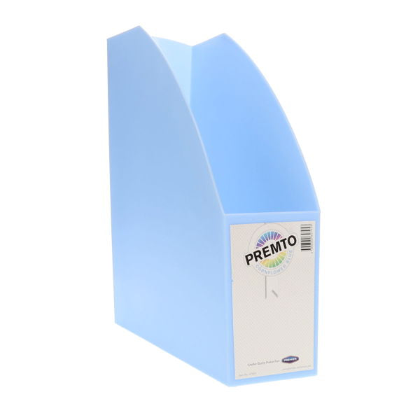 Premto Pastel Magazine Organizer Cornflower Blue