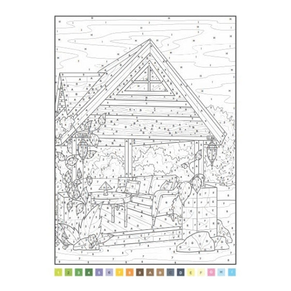 Squiggle Advanced Colour By Numbers