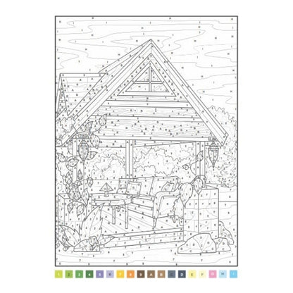 Squiggle Advanced Colour By Numbers