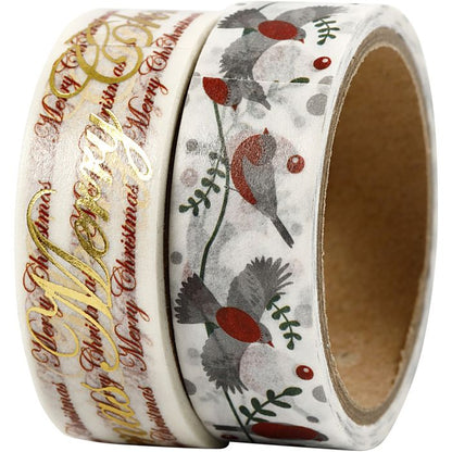 Christmas Washi Tape 2pk